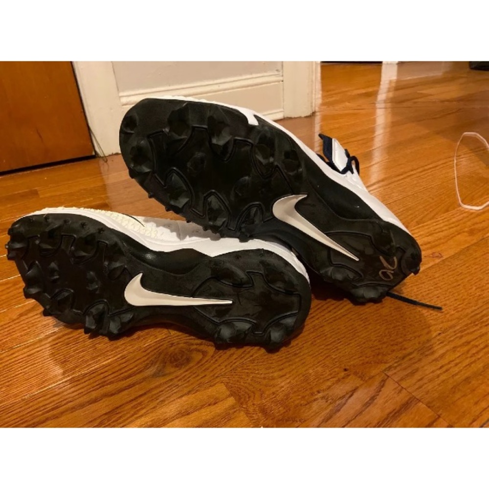 Nike Force Savage Elite Football Cleats White 15 - Picture 5 of 6